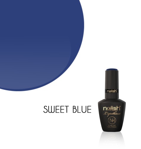 Oja Semipermanenta Sweet Blue., Oja Semipermanenta Color Ultimate Black.