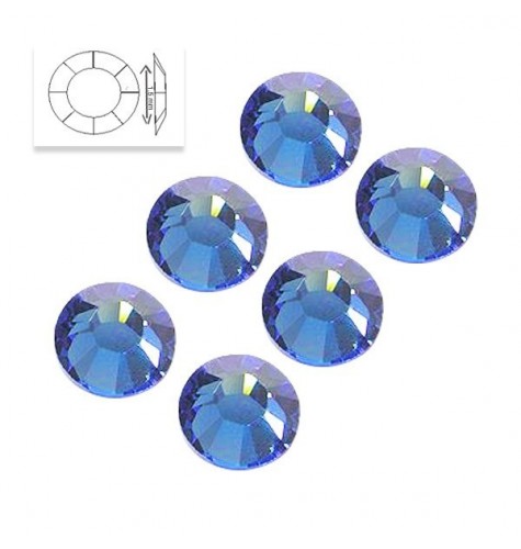 Strass SS4 Light Saphire 50 pcs, Strass SS4 Blue Crystal 50pcs