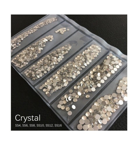 Strass Mix diferite dimensiuni Crystal1300 pcs, Strass SS5 Aiguemarine 50pcs